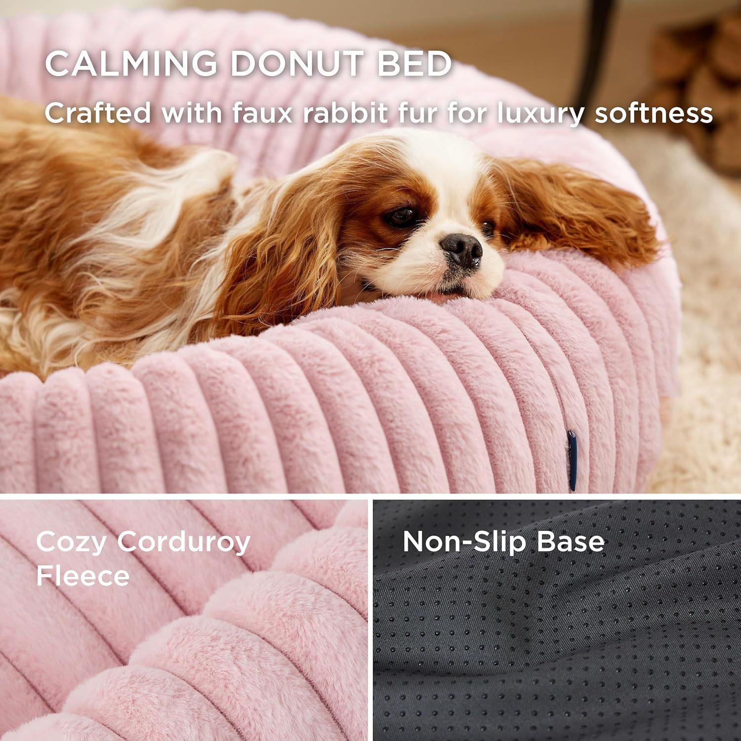 The Nest Bed - Blush M 70cm